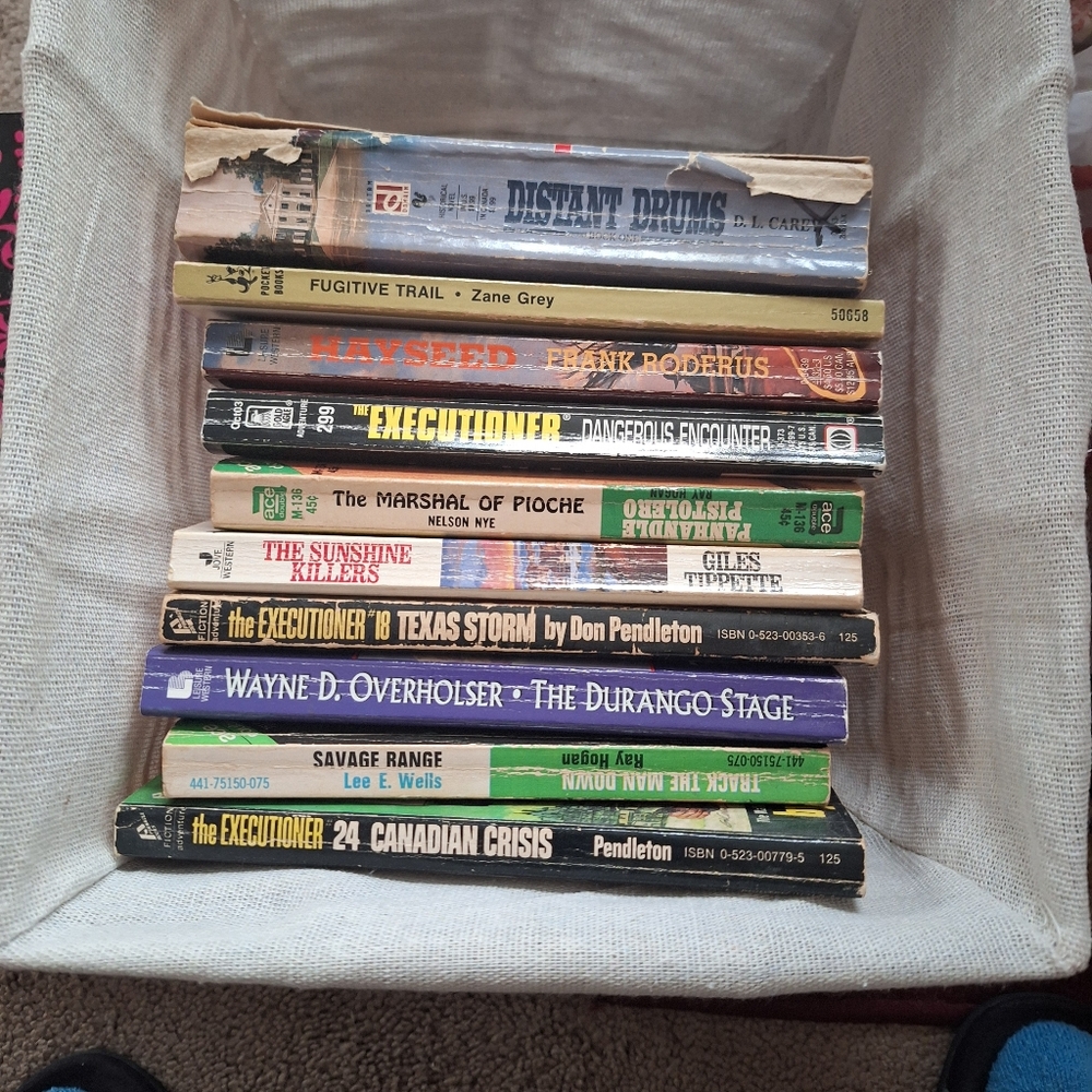 Vintage Western Paperback Books - Bundle #6